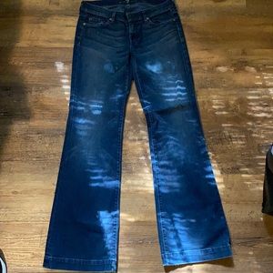 7 for all Mankind, dojo jeans, size 30